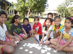 Happy children at play in the SOS Children's Village (photo: SOS archives).